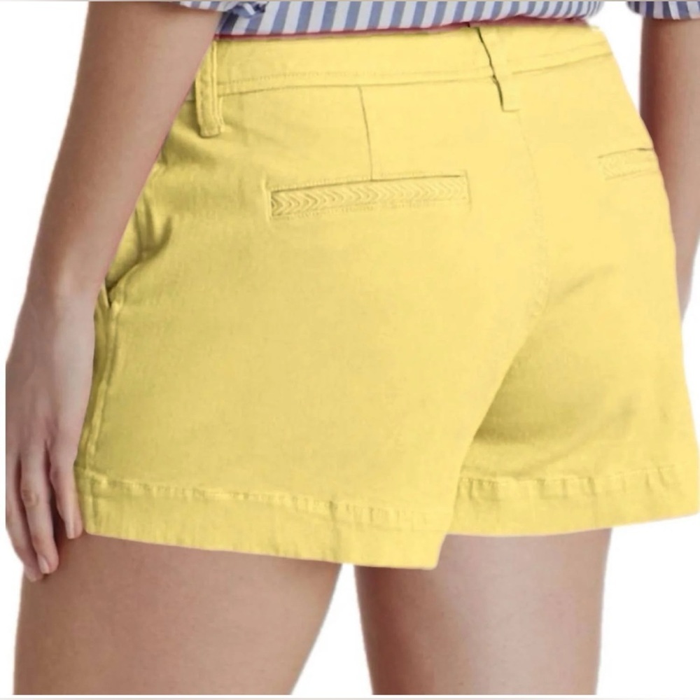 NEW…Market & Spruce Chino Shorts in Yellow - Picture 2 of 4
